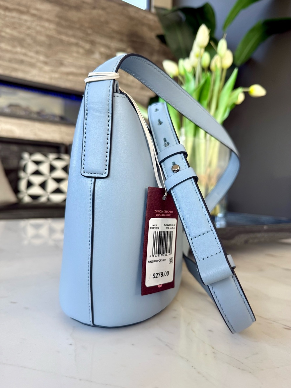 New Radley The Kensal Leather Small Ziptop Crossbody Bag - Picture 5 of 16